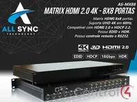 AllSync HDMI Matrix AS-MX44/MX88 – driver Control4