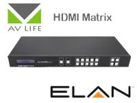 AV-Life – 4×4 and 8×8 HDMI Matrix – driver Nice Elan
