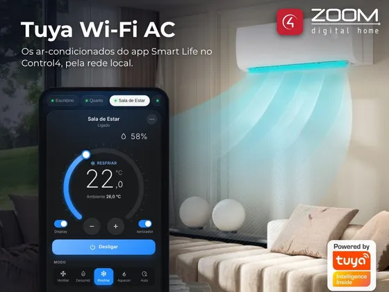 Tuya Wi-Fi AC – driver Control4