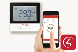 Vesta – Wi-Fi Underfloor Heating Thermostat – driver Control4
