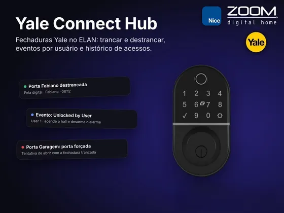 Yale – Connect Hub – driver Nice Elan