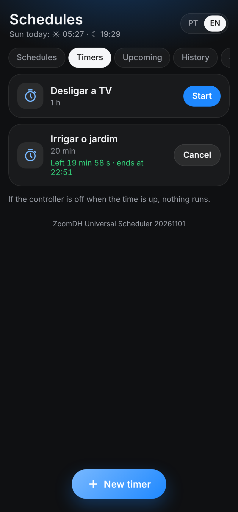 Timers